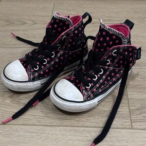 Converse All Star Polka Dot High-Top Sneakers
